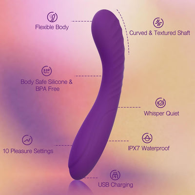 Kinsa Realistic Silicone Intimate Massager
