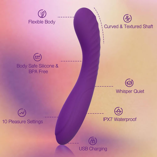 Kinsa Realistic Silicone Intimate Massager