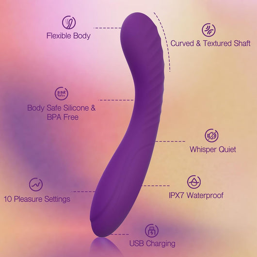 Kinsa Realistic Silicone Intimate Massager