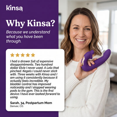 Kinsa 4 in 1 Pelvic floor trainer plugtest