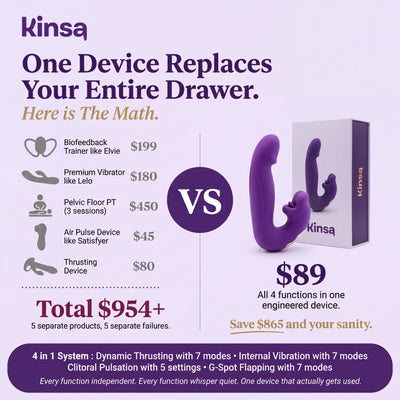 Kinsa 4 in 1 Pelvic floor trainer plugtest